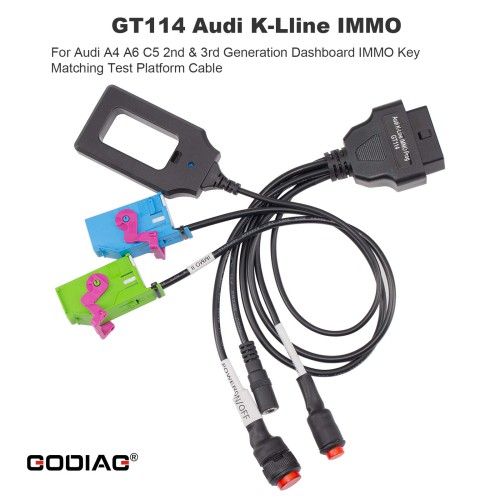 GODIAG GT114 for Audi K-Lline IMMO A4 A6 C4 2nd/3rd Generation Dashboard IMMO